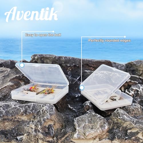 Fly Fishing Storage Box - Compact 4PC H24XSA with Foam Inserts