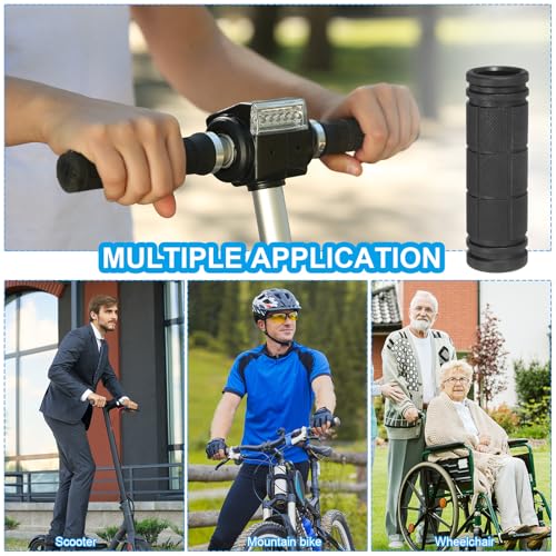 Bike Handlebar Grips - Durable Anti-Slip Brown 4.72" x 0.87"