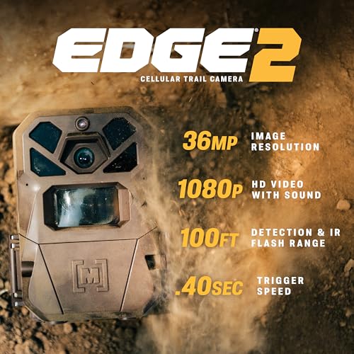 Cellular Trail Camera 2 Pack - 36MP HD Photos, 1080p Video