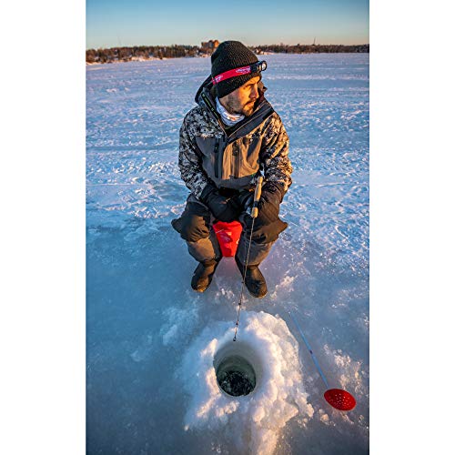 Micro Ice Monofilament Fishing Line - 6lb Test, Clear Steel, 110yd