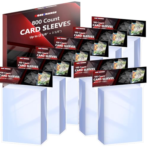 Penny Card Sleeves for Trading Cards - 800 Count