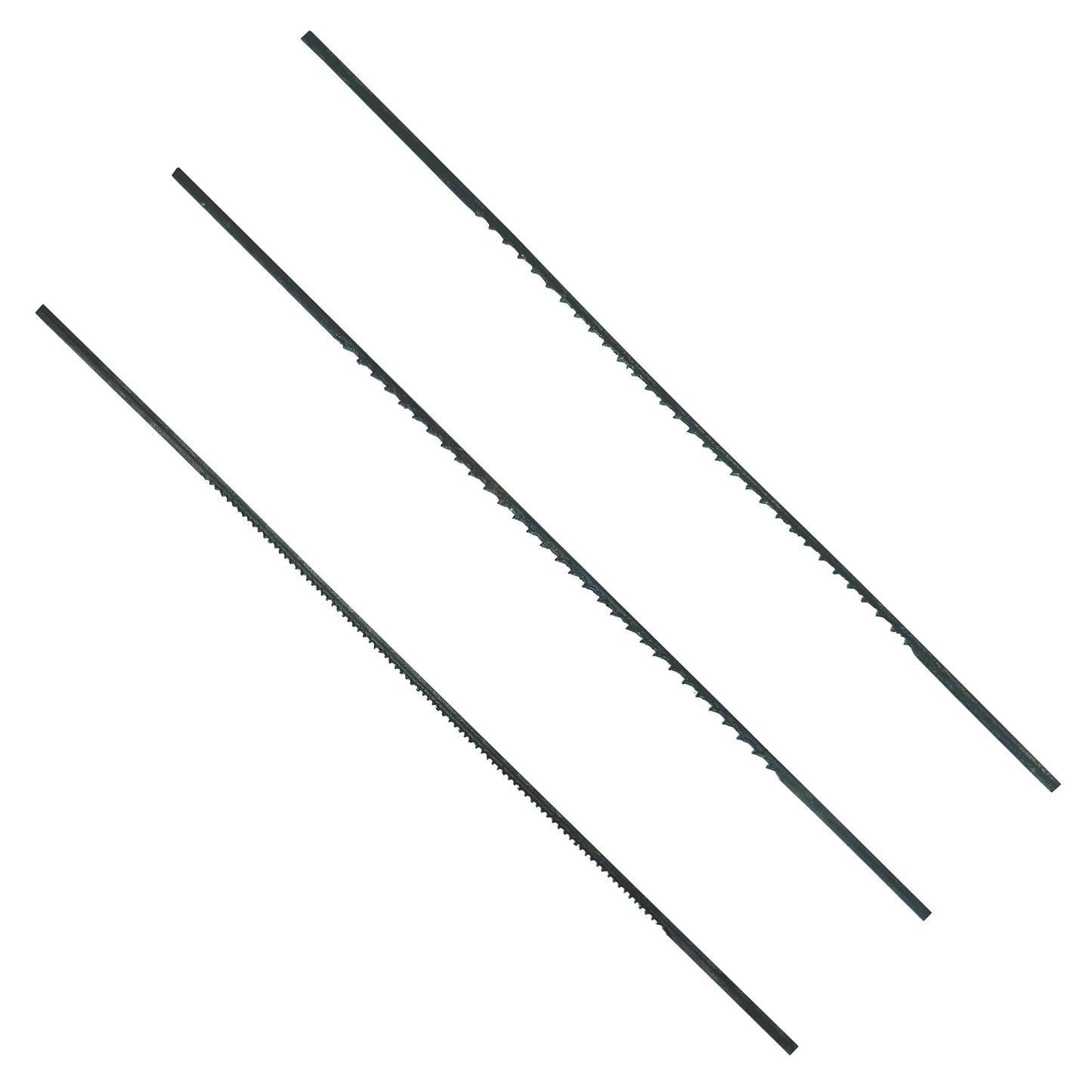 FOXBC Skip Tooth Scroll Saw Blade Plain End Assortment, 36 Pack, Replacement for Olson Saw FR49400