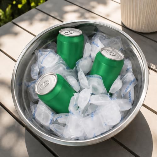 FlexiFreeze 5 lb Reusable Ice Cubes - Quick-Freezing, Long-Lasting Cooler Ice