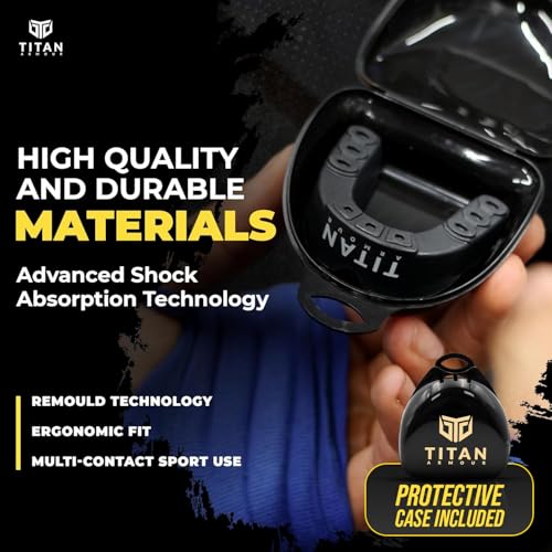 Dual-Layer Mouth Guard for Boxing, MMA, Football & More