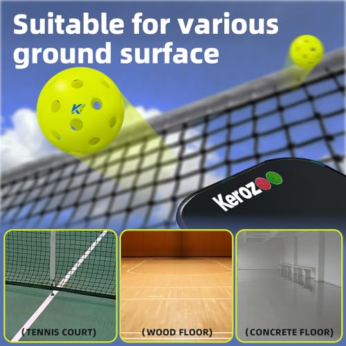 Tournament-Grade Pickle Balls - 6-Pack Optic Yellow - USAPA Approved