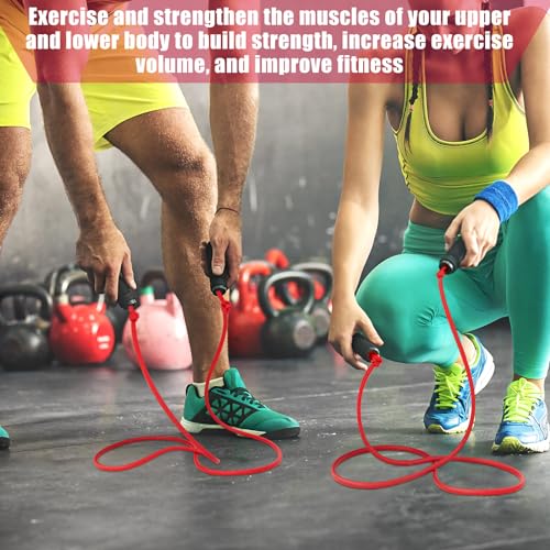 Wesnoy Level 3 Beginner Resistance Tubes 50ft Exercise Band for Yoga, Rehab, Home Workouts