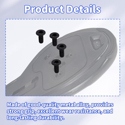 8-Pack Replacement Screws for Delta & Shimano SPD Cleats