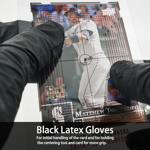 Sports Cards Grading Kit, Card Centering Grading Tool, Sports Trading Cards Measuring Tools, LED detail observation aids