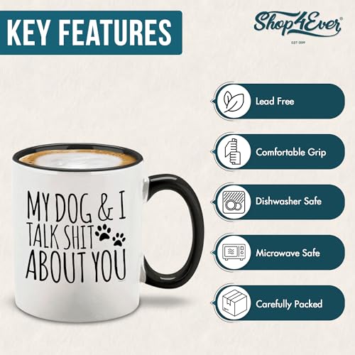 Funny Dog Lover Mug - 11oz Coffee Cup for Dog Moms & Dads, Gift Idea