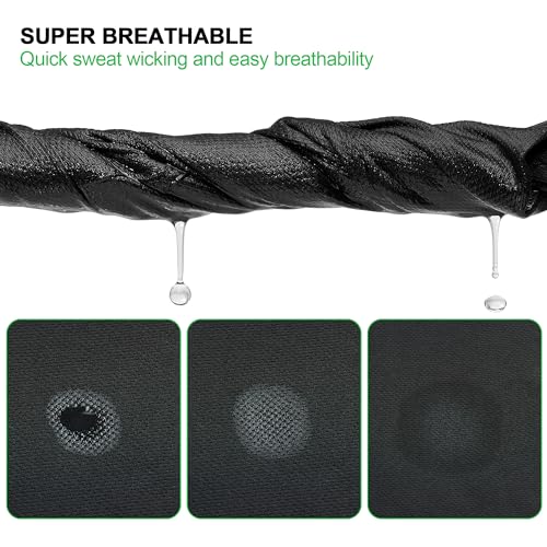 QINGLONGLIN 3-Pack Black Mesh Ski Masks Balaclavas Lightweight Breathable Winter Gear