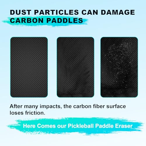 Pickleball Paddle Eraser & Cleaner - Seamless Mold Design