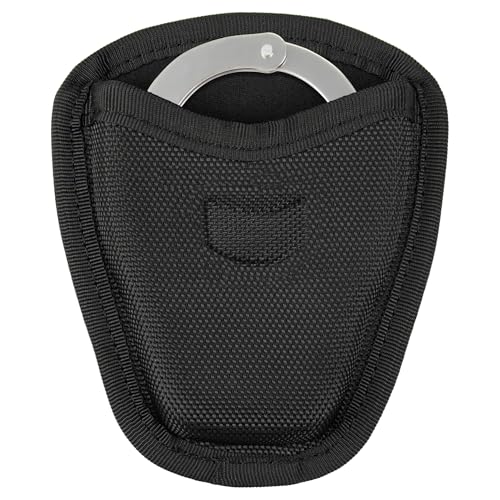 Open Top Handcuff Case - Nylon Holder for Duty Belt - Variation 1