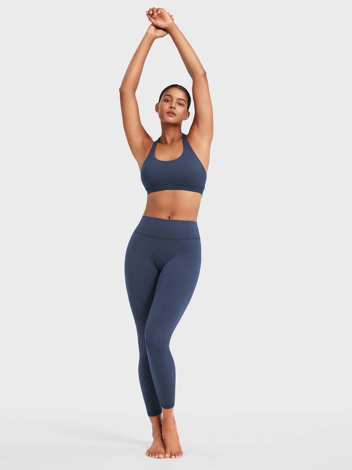 YEOREO Women's High Waist Butt Scrunch Leggings - Tummy Control Yoga Pants in Edwine Color