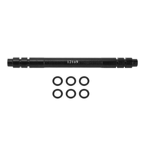 RiToEasysports Cycle Thru Axle Hub Adapter, Aluminum Alloy 12mm to 9mm Quick Release Thru Axle Adapter Conversion for Mountain Road Bikes (135MM)