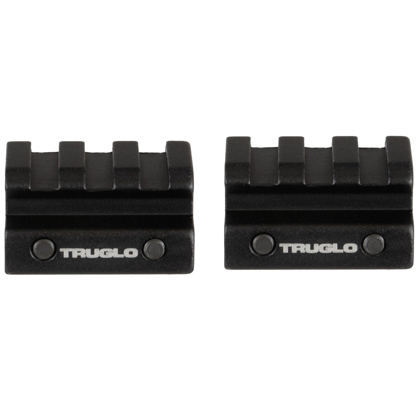 TRUGLO unisex adult 2-Piece RISER MNT PICATINNY 1 2 PCS, Multi, 1.36 inches long x 0.5 high US