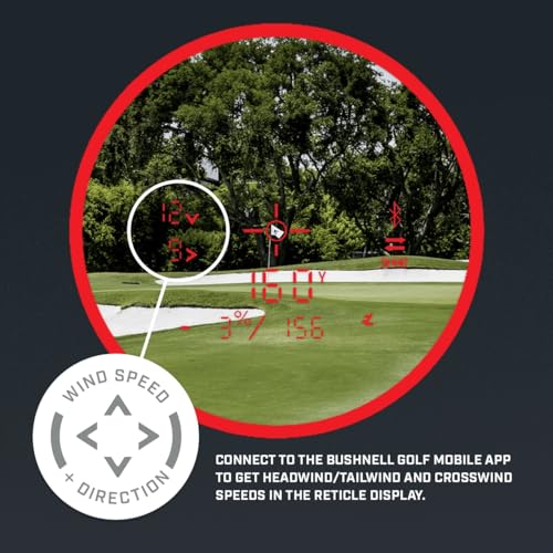 Golf Laser Rangefinder Pro X3+ LINK - 1300-Yard Range, 7x Magnification