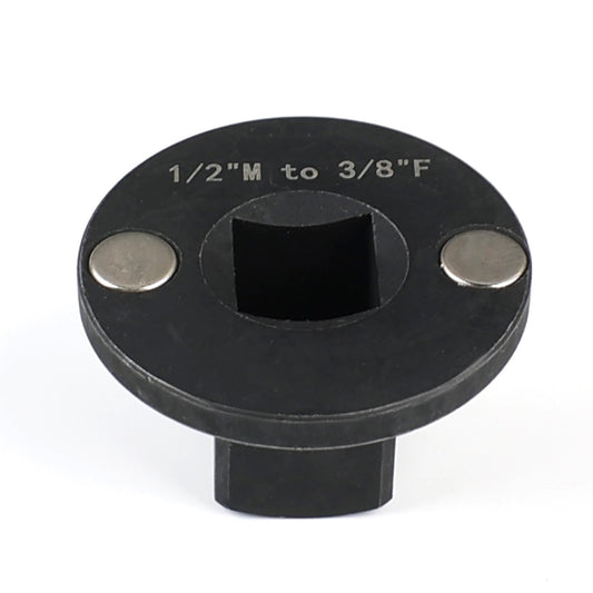 Low Profile Socket Adapter – 3/8" to 1/2" Drive Impact Reducer – Compact Ratchet Adapter for Wrenches and Socket Sets