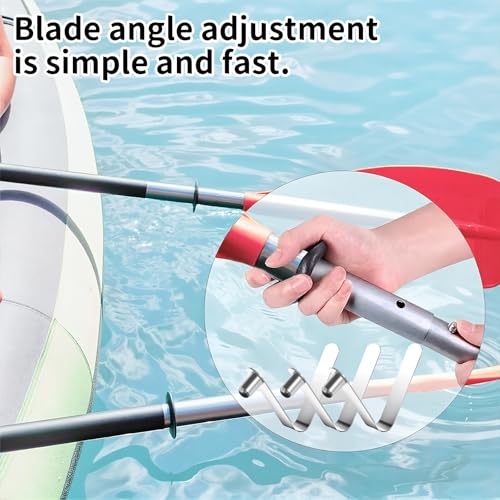 8-Piece Stainless Steel Spring Snap Clips for Kayak Paddles and Tent Poles