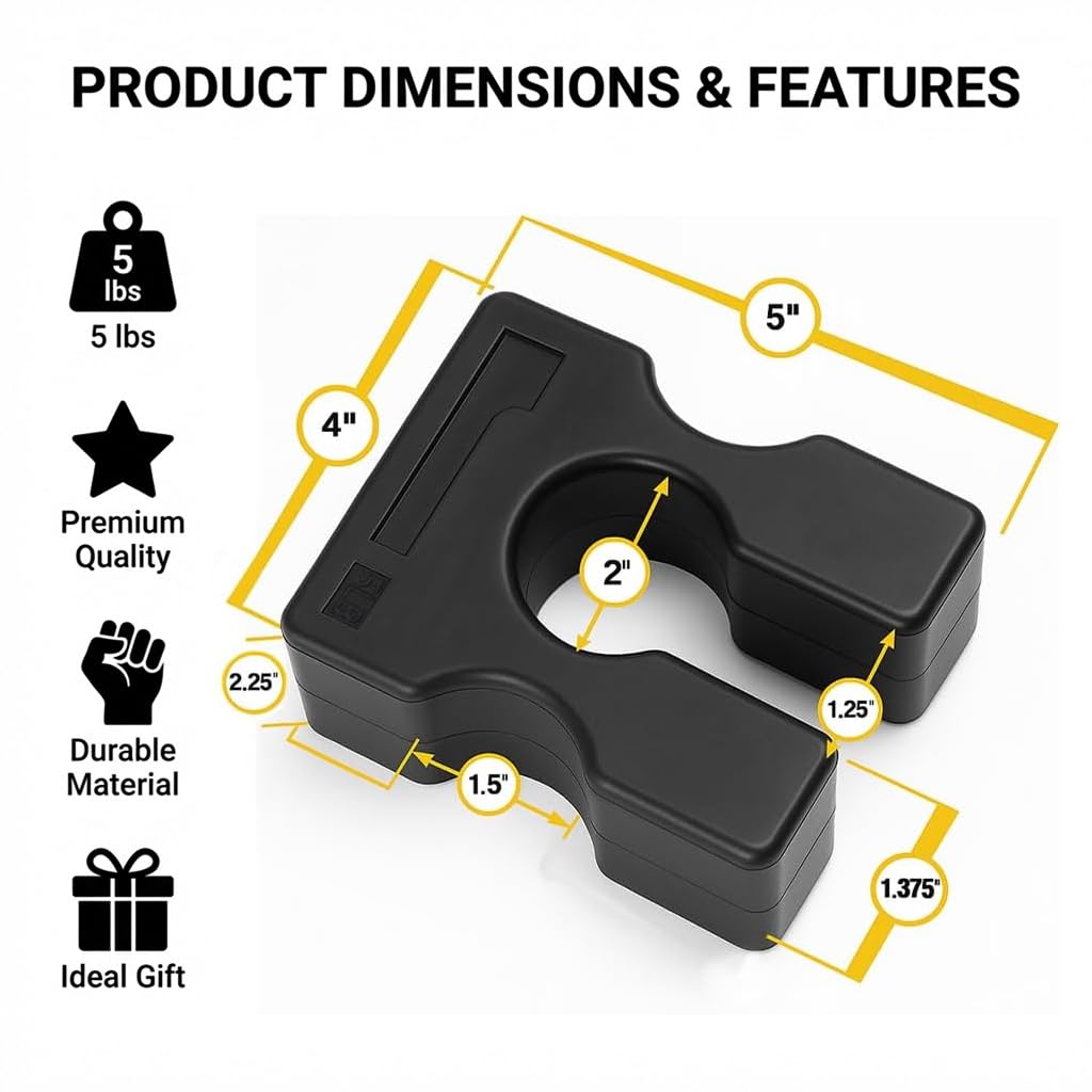 Body-Solid 5 lb Weight Stack Adapter Plate (WSA5) - Use only with Body-Solid weight stacks