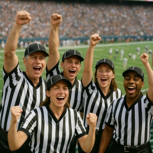 Basketball Referee Shirt - V-Neck Short Sleeve for Men & Women