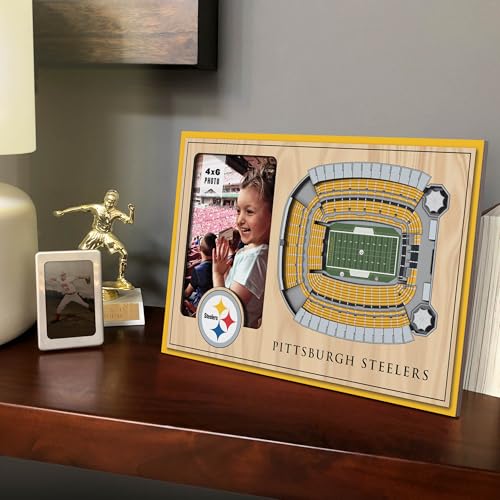 3D Stadium Picture Frame - Pittsburgh Steelers - One Size