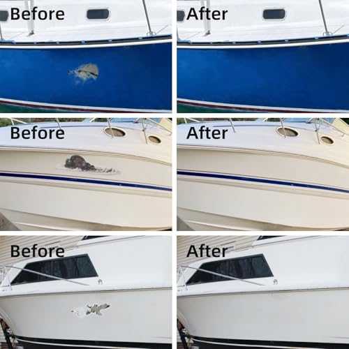 Marine Fiberglass Repair Kit for Boats - Gel Coat & Epoxy Filler