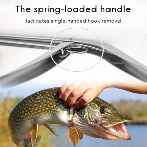 Stainless Steel Fish Hook Remover - 11.5 Inch Fishing Tool