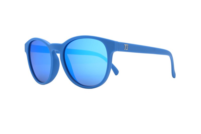 T3 Shades Men's and Women's Polarized Sunglasses with UV400 protection, Blue