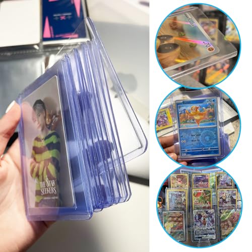 3x4 Rigid Top Loaders and Penny Sleeves for Trading Cards - 20 Count