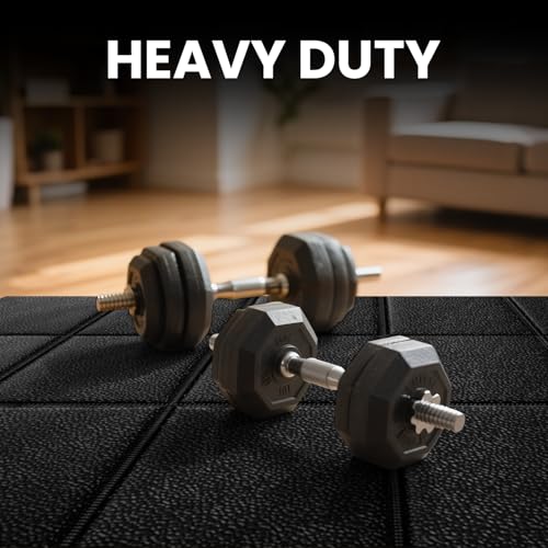 Treadmill Mat for Carpet & Hardwood Floors - 79''x39'' Textured