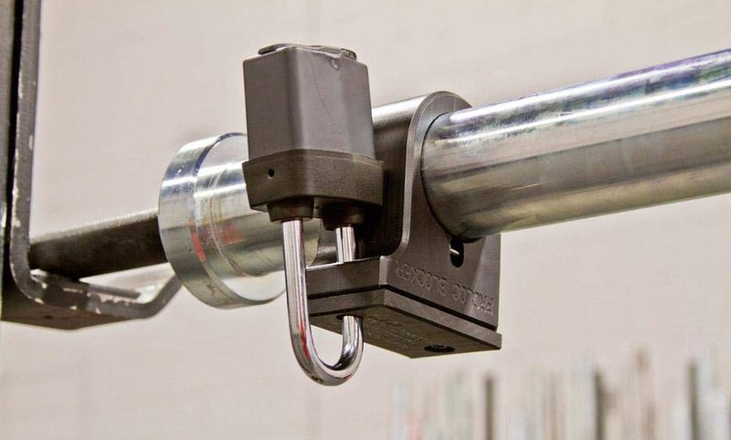 Proloc Blocker Collar - Lock Your bar and Weight Plates - Fits Most Bars and All Olympic Bars - Made in USA