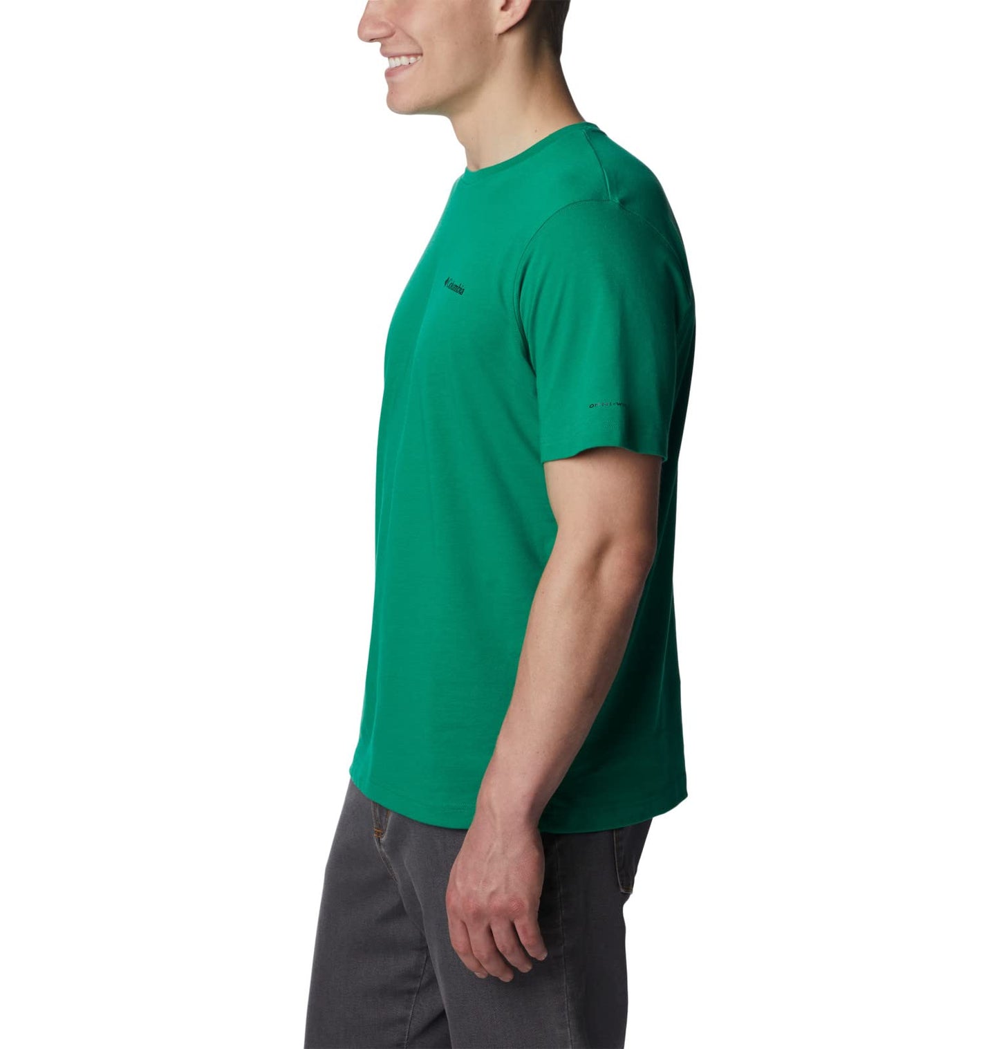 Columbia Men's Thistletown Hills Short Sleeve, Bamboo Forest, 6X Big