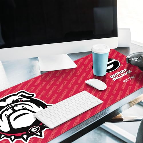 Georgia Bulldogs Desk Pad - Water Resistant, Non-Slip, 31.5" x 12"