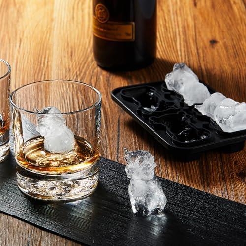 3D Highland Cow Ice Cube Tray - Novelty Silicone Mold