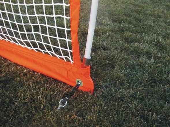 Portable Lacrosse Goal - 6'x6' with Carry Bag & Quick Setup