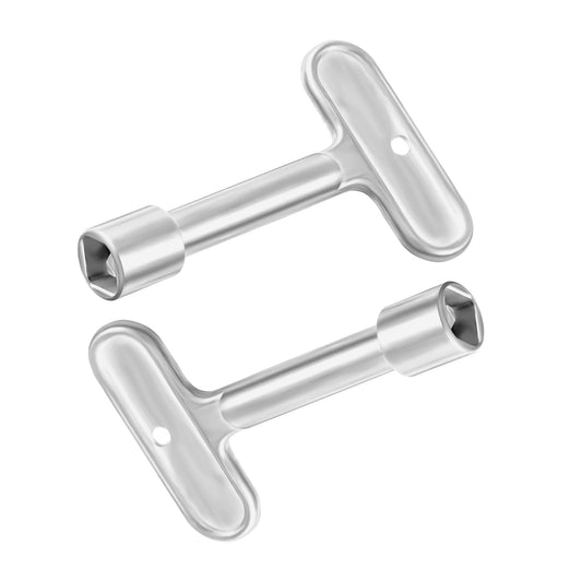 HAVANSIDY 2 Pack Hydrant Key 3/8 for Zurn P1300-PART-13-KEY Water Key, Fire Hydrant Water Spigot Key for Wall Hydrant Faucets Valves and Outdoor Hose Valves, Shut Off Tool for Faucet Water Hydrant