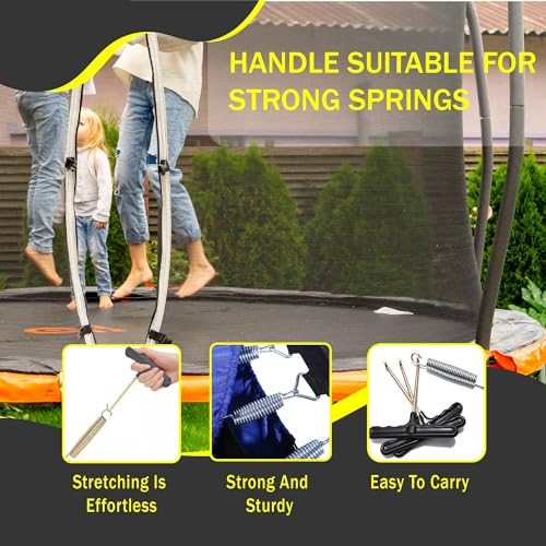 Trampoline Spring Puller Tool - 2 Pack T-Hook Accessories