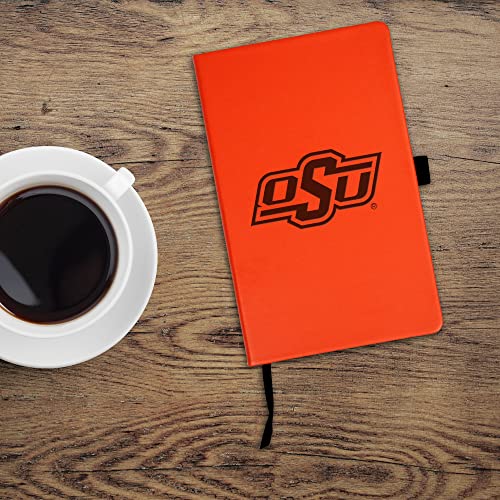 Oklahoma State Cowboys Laser-Engraved Notepad - 5.25 x 8.25 inches