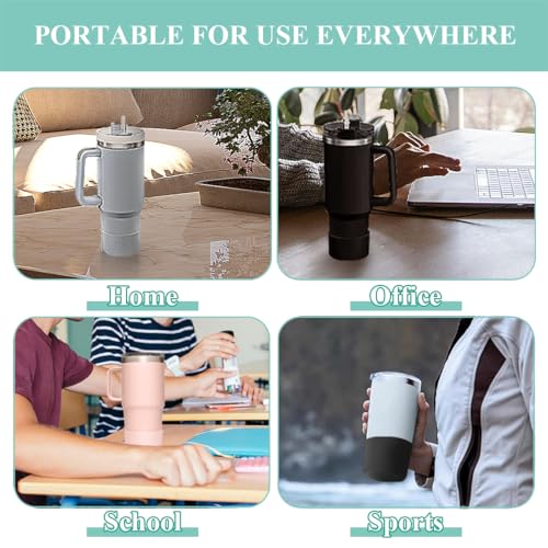 Silicone Protective Boot for Yeti Rambler Tumblers - Transparent+Transparent