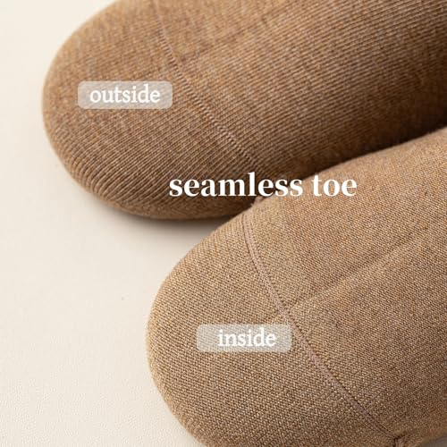 Men's Black Ankle Socks - No Show, Size 9-11, 6 Pairs