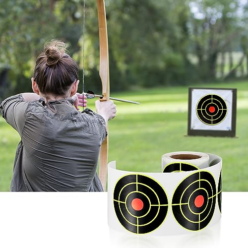 Self-Adhesive Shooting Splatter Targets - 200 Pcs, Green