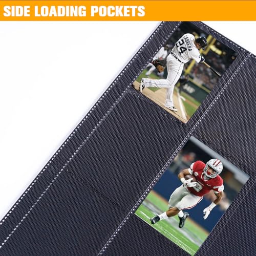 Green 12 Pocket 720-Card Binder - Ringless, Side-Loading Double-Sided Album for YuGiOh MTG TCG