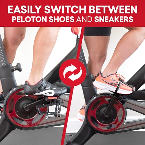 Dual Function Toe Cages for Peloton Bike - Ride with Sneakers