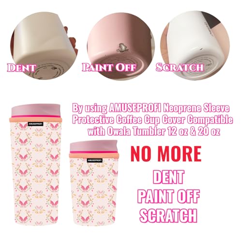 Neoprene Sleeve for Owala Tumbler 12 oz & 20 oz - Ethereal Bloom
