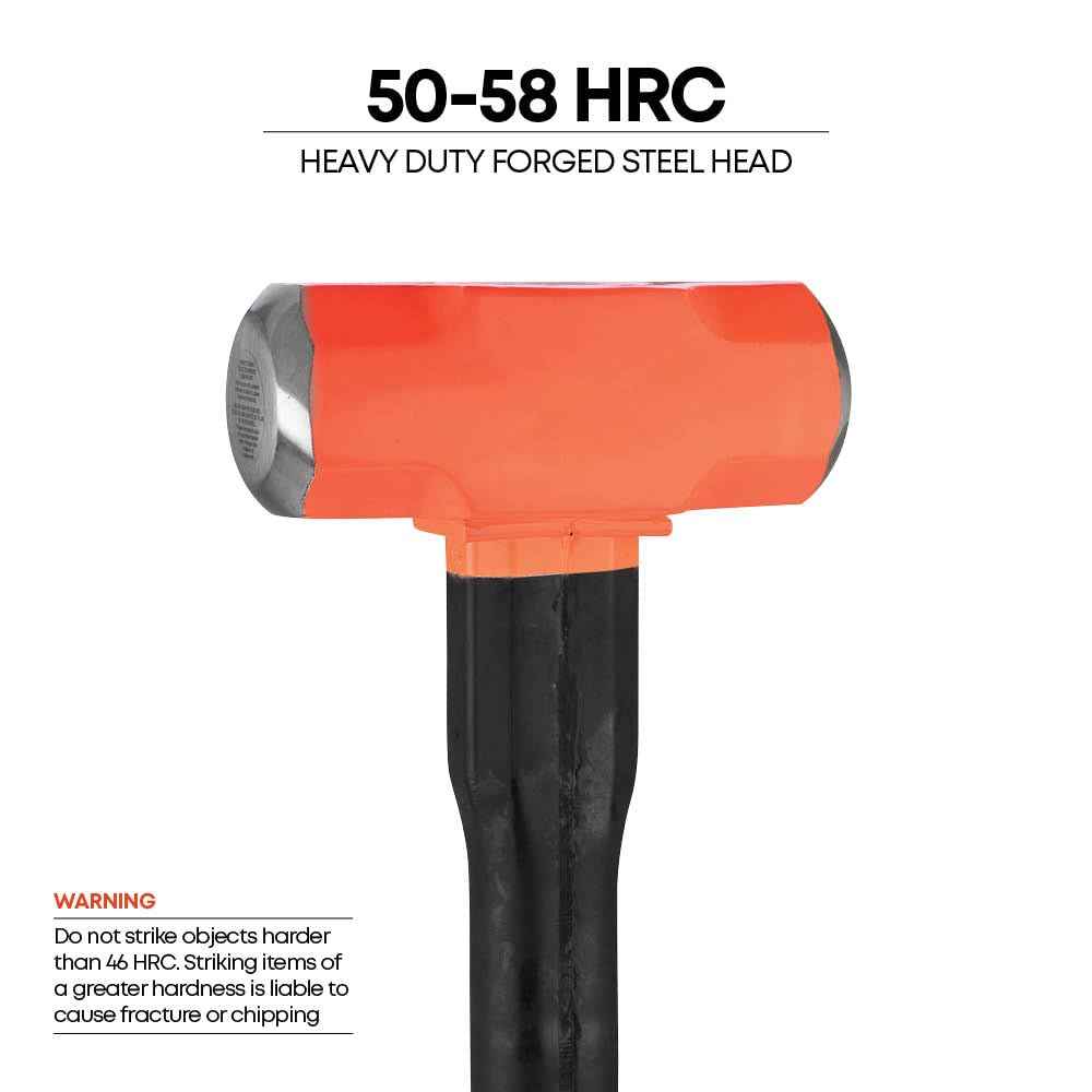 Groz 34510 24" Indestructible Sledge Hammer, 6 lb