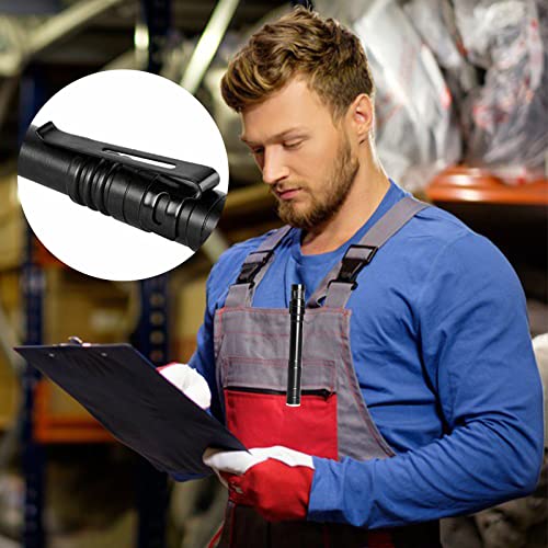 20 Pack Removable Pocket Clips for Flashlights & Pens