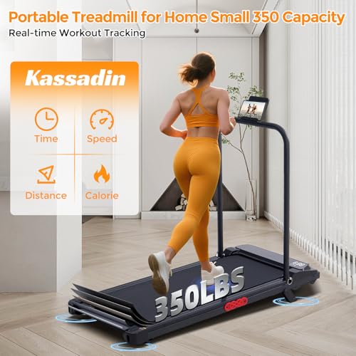 Portable Electric Walking Pad Treadmill with Incline - 3.0HP, 350LB Capacity