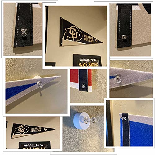 Cincinnati Bengals Pennant Banner Wall Decor with Adhesive Tacks - Officially Licensed Sports Fan Gift