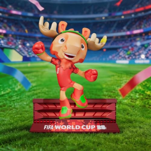 FIFA World Cup 2026 Official Mascot Figurines Set of 3 - Clutch, Zayu & Maple