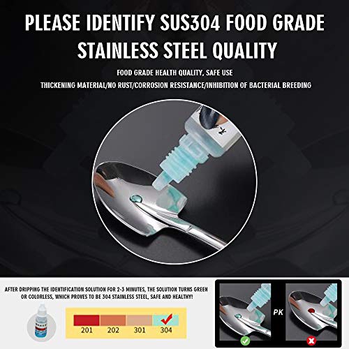 Cute Mini Shovel Spoon Set - 2pc Stainless Steel Dessert Spoons
